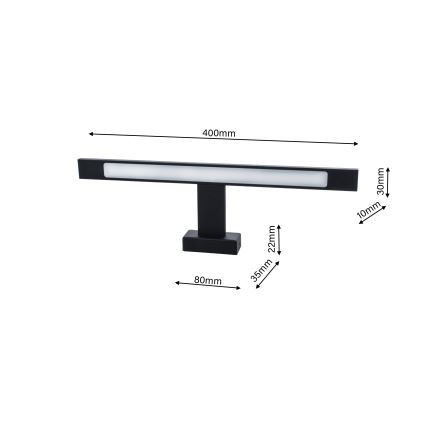 LED За баня Стенна лампа SHINE 1xLED/7W/230V IP44