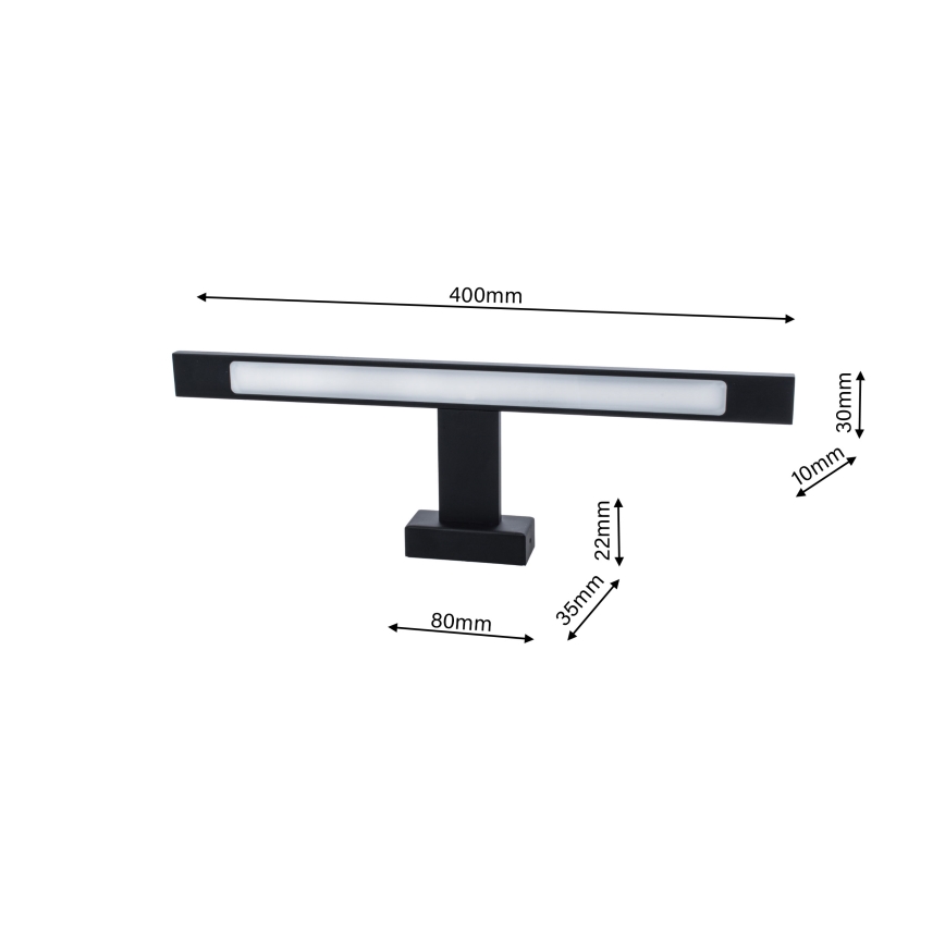LED За баня Стенна лампа SHINE 1xLED/7W/230V IP44