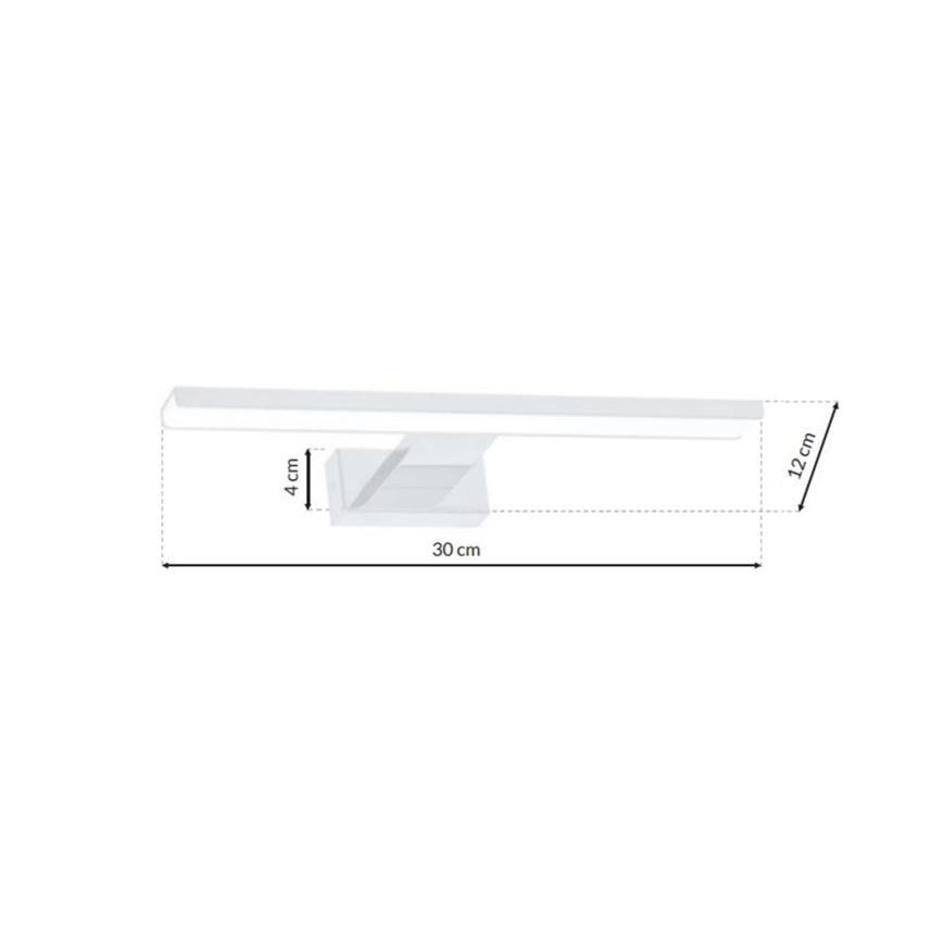 LED За баня Стенна лампа SHINE 1xLED/7W/230V IP44