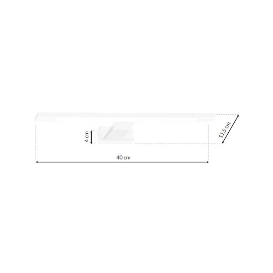 LED За баня Стенна лампа SHINE 1xLED/7W/230V IP44