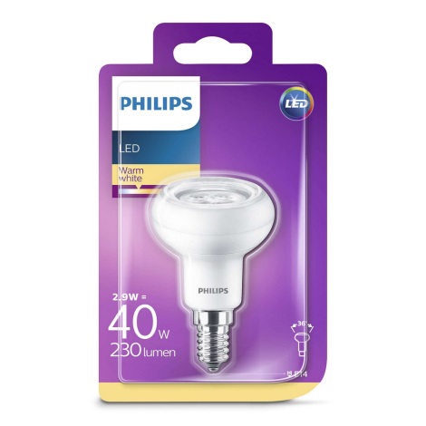 LED за рефлектор крушка Philips R50 E14/2,9W/230V 2700K