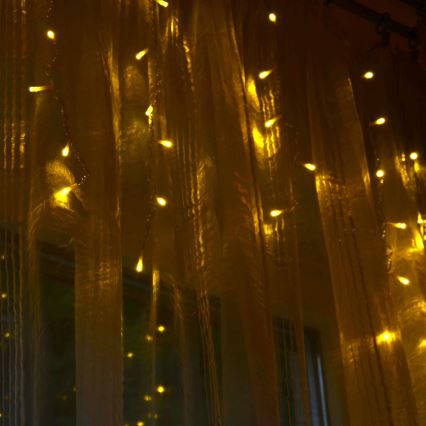 LED  завеса ESTELLA 47xLED/8 режима 3,5 m топла бяла
