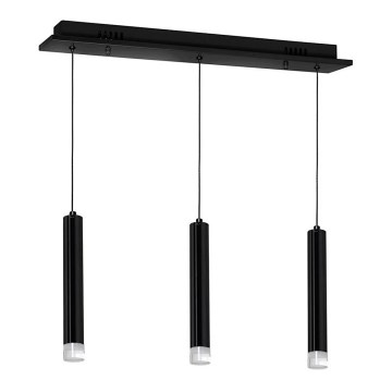 LED Кабелен полилей CARBON 3xLED / 15W / 230V