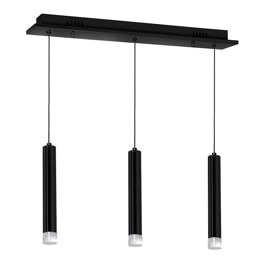 LED Кабелен полилей CARBON 3xLED / 15W / 230V