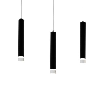 LED Кабелен полилей CARBON 3xLED / 15W / 230V