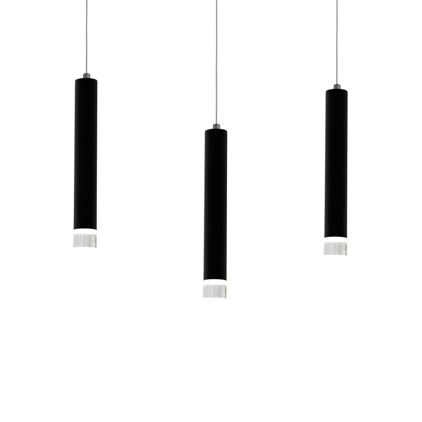 LED Кабелен полилей CARBON 3xLED / 15W / 230V