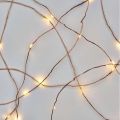 LED коледен гирлянд 20xLED/2,4m топла бяла