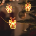 LED коледен гирлянд 20xLED/2xAA 2,2m топло бяло