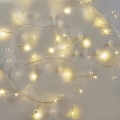 LED коледен гирлянд 40xLED/3xAA 1,5 m, топла бяла светлина