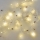 LED коледен гирлянд 40xLED/3xAA 1,5 m топло бяло