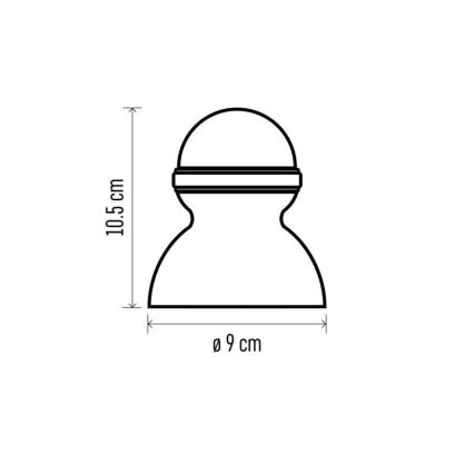 LED Коледен проектор LED/3xAAA