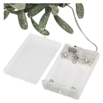 LED Коледен венец 25xLED/3xAA Ø 35 см