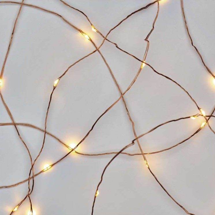 LED коледен външен гирлянд 100xLED/15m IP44 топло бяло