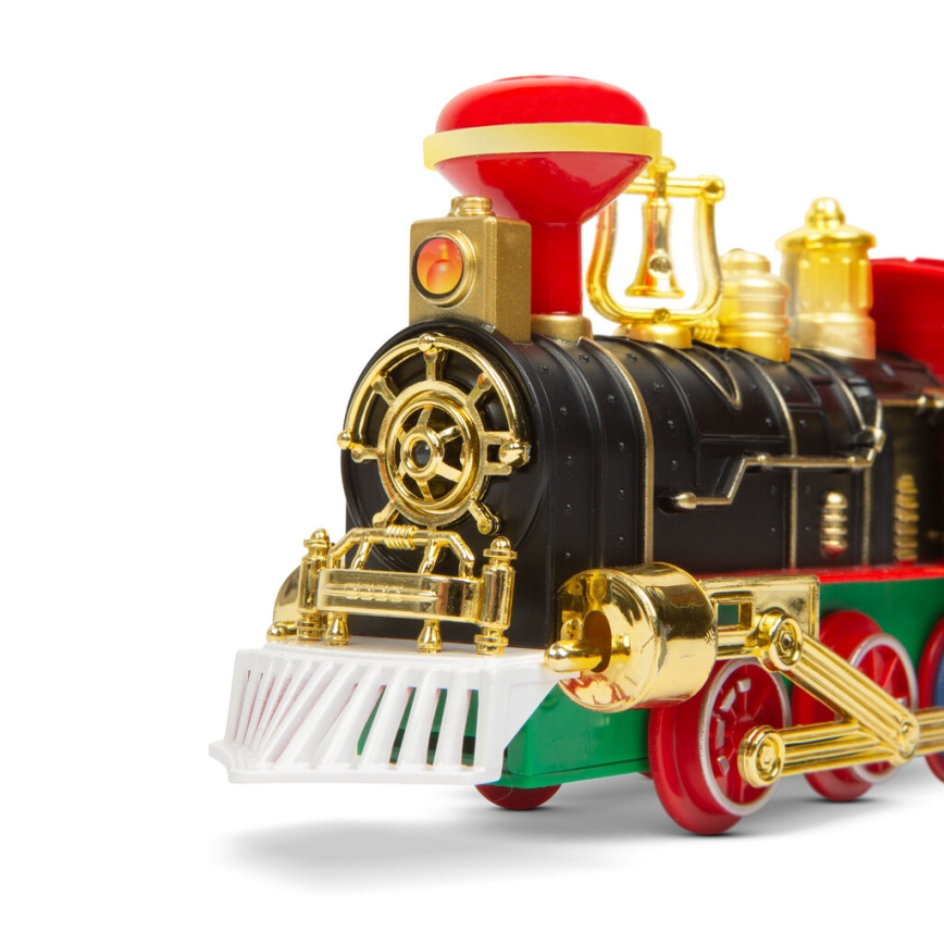 LED Коледна декорация 10xLED/4xAA влакче