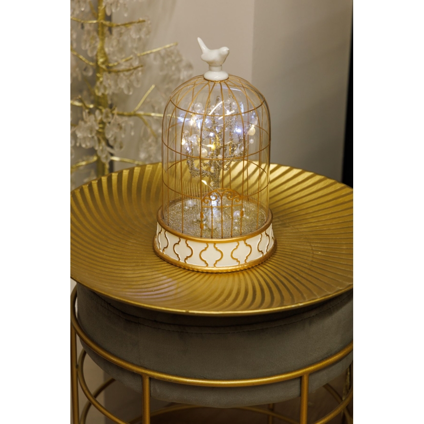 LED Коледна декорация 12xLED/3xAAA топло бял