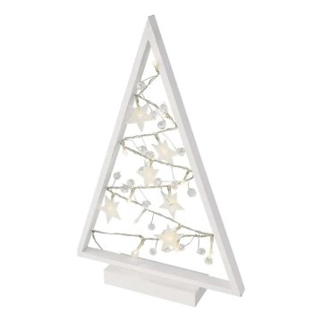 LED Коледна декорация 15xLED/2xAA елха