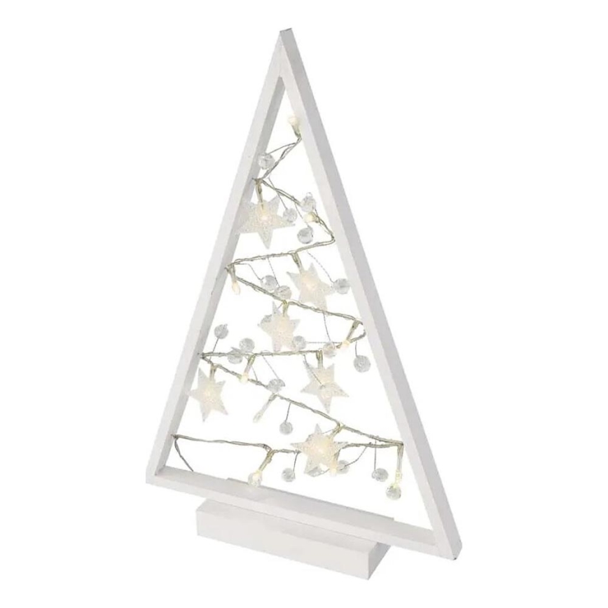 LED Коледна декорация 15xLED/2xAA елха