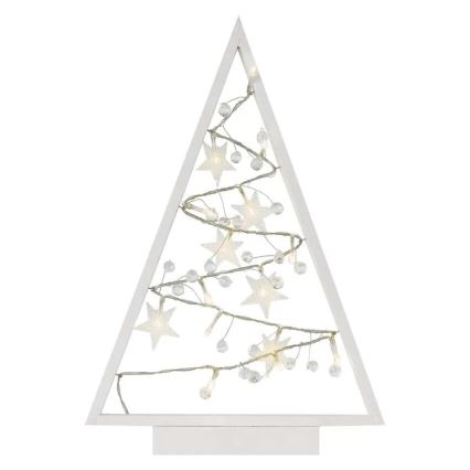 LED Коледна декорация 15xLED/2xAA елха