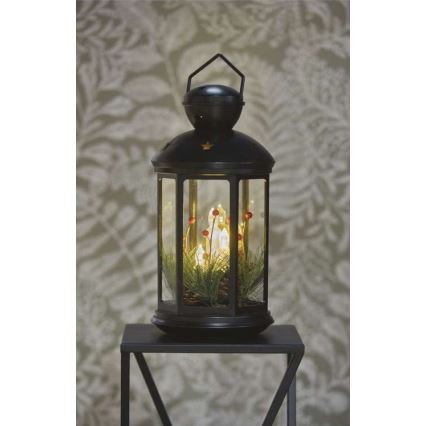 LED Коледна декорация 1xLED/3xAAA черна