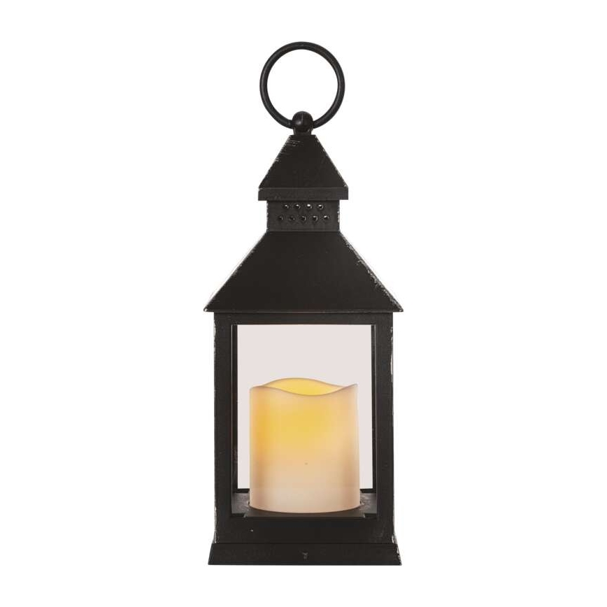 LED Коледна декорация 1xLED/3xAAA черна