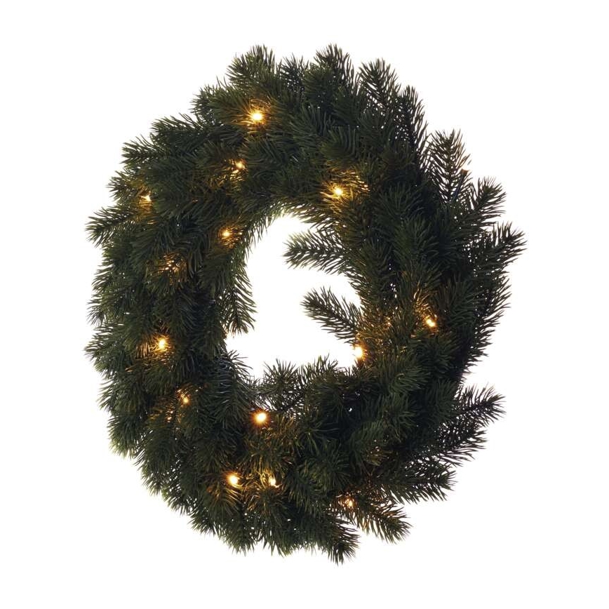 LED Коледна декорация 20xLED/2xAA ⌀ 40см