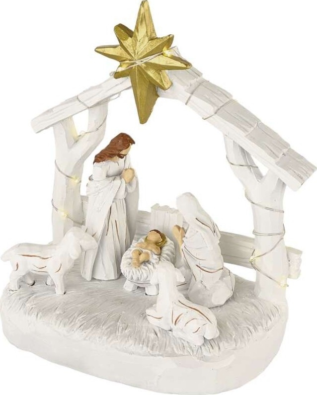 LED коледна декорация 20xLED/2xAAA топло бяло