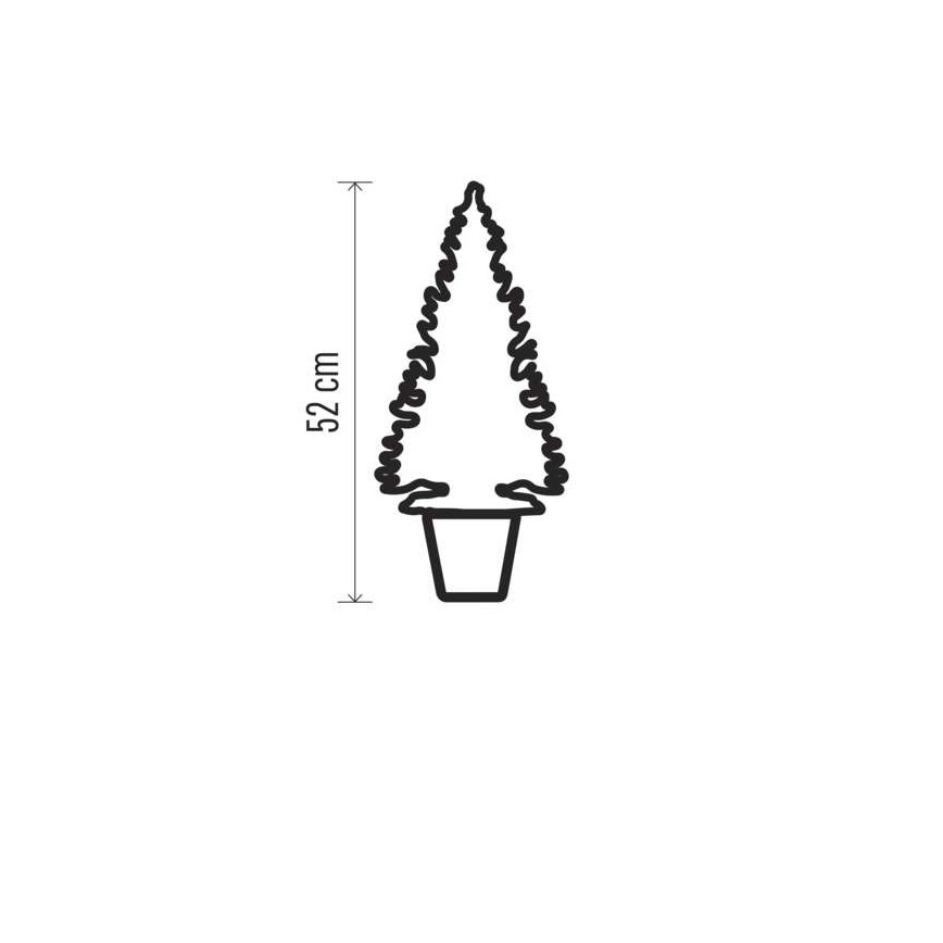 LED Коледна декорация 20xLED/3xAA