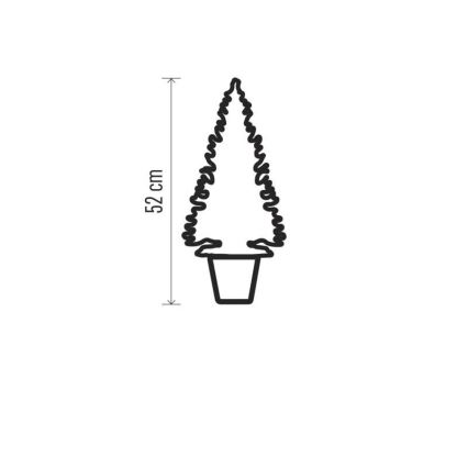 LED Коледна декорация 20xLED/3xAA