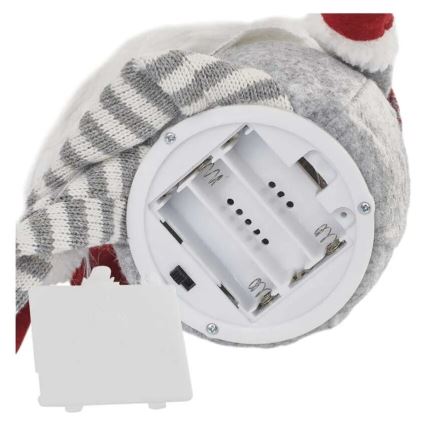 LED Коледна декорация 4xLED/3xAA елф