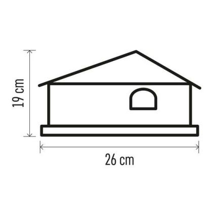 LED Коледна декорация 5xLED/3xAA