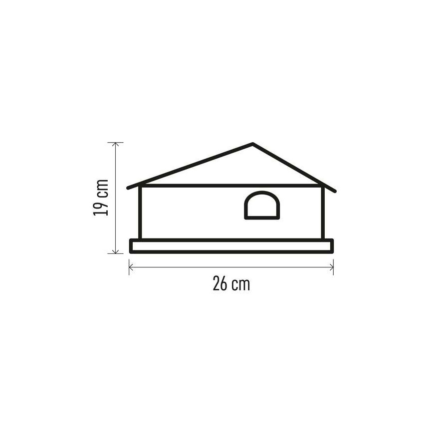 LED Коледна декорация 5xLED/3xAA