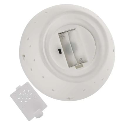 LED коледна декорация LED/0,4W/2xAA керамичен ангел