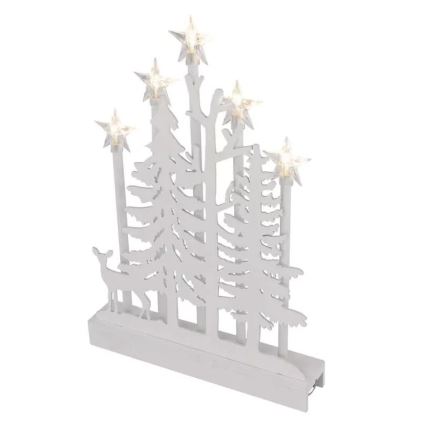 LED Коледна декорация LED/2xAA топло бяла