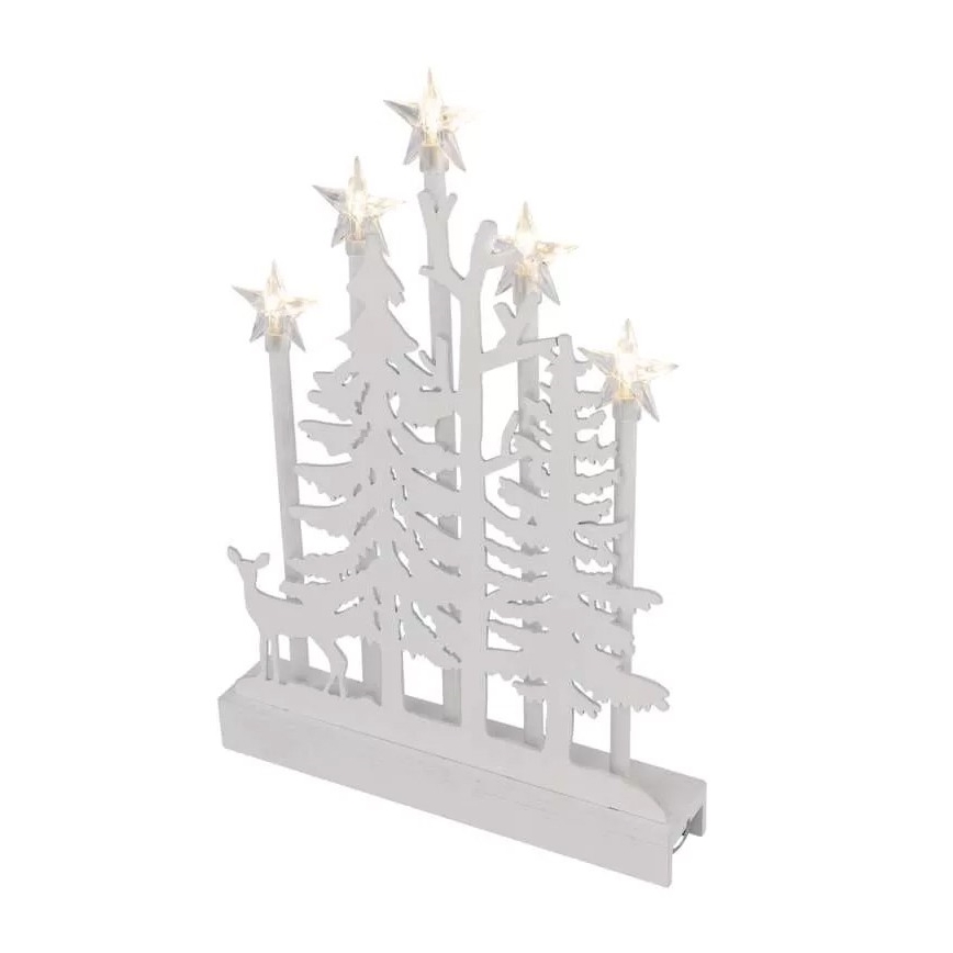 LED Коледна декорация LED/2xAA топло бяла
