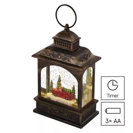LED Коледна декорация LED/3xAA фенер