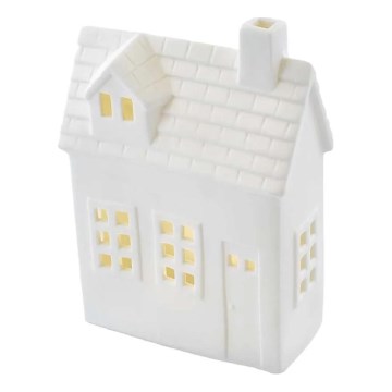 LED коледна декорация LED/CR2032 къщичка