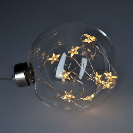LED Коледна koule 10xLED/2xAA
