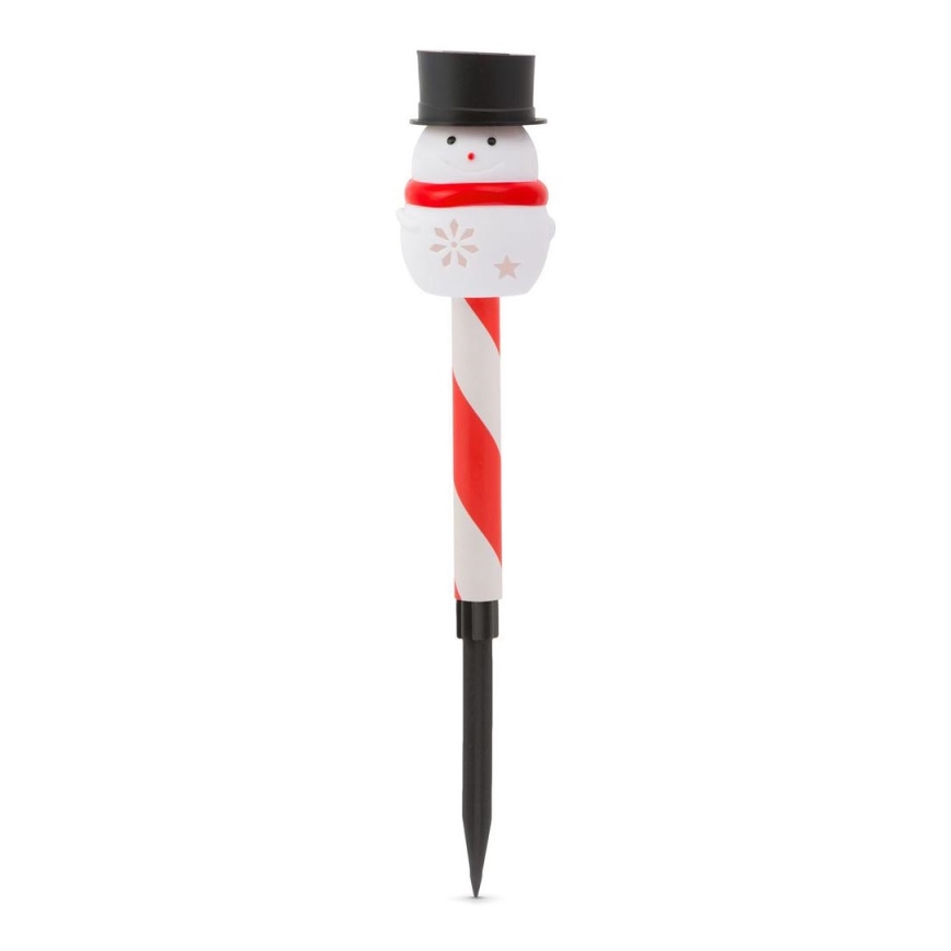 LED Коледна соларна лампа LED/1,2V IP44 снежен човек 200 mAh