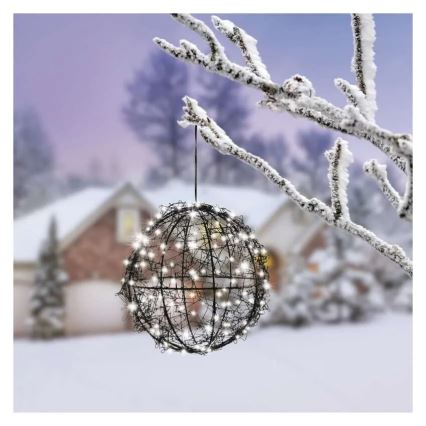 LED коледна украса 200 LED / 230 V, Ø 20 см