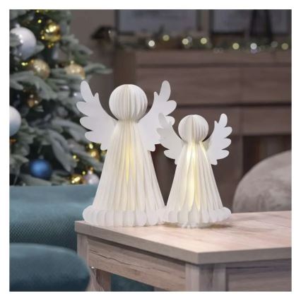 LED Коледна украса 20xLED/6xAA ангели