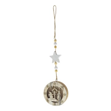 LED коледна украса LED/2xCR2032 топло бяло