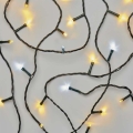 LED коледна външна гирлянда 80xLED/13m IP44 топла/студена бяла