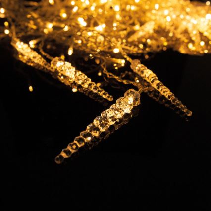 LED коледна външна завеса 180xLED 3,5x0,7 m IP44 топла бяла