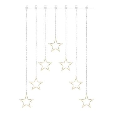 LED коледна завеса 70xLED/3,6W 567x125 cm топло бяло