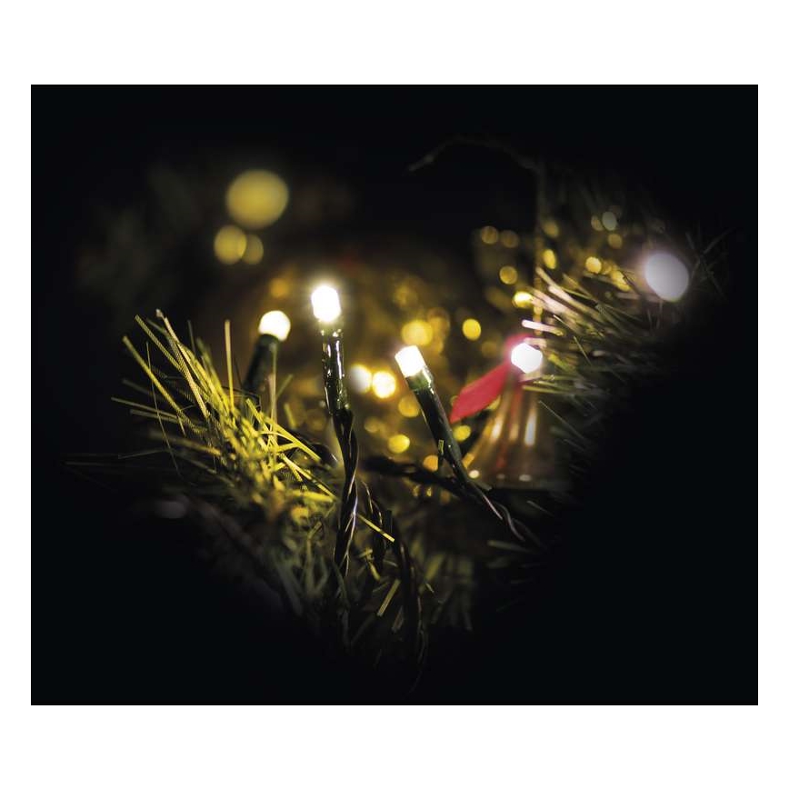 LED Коледни екстериорни лампички 80xLED/13м IP44 топло бели