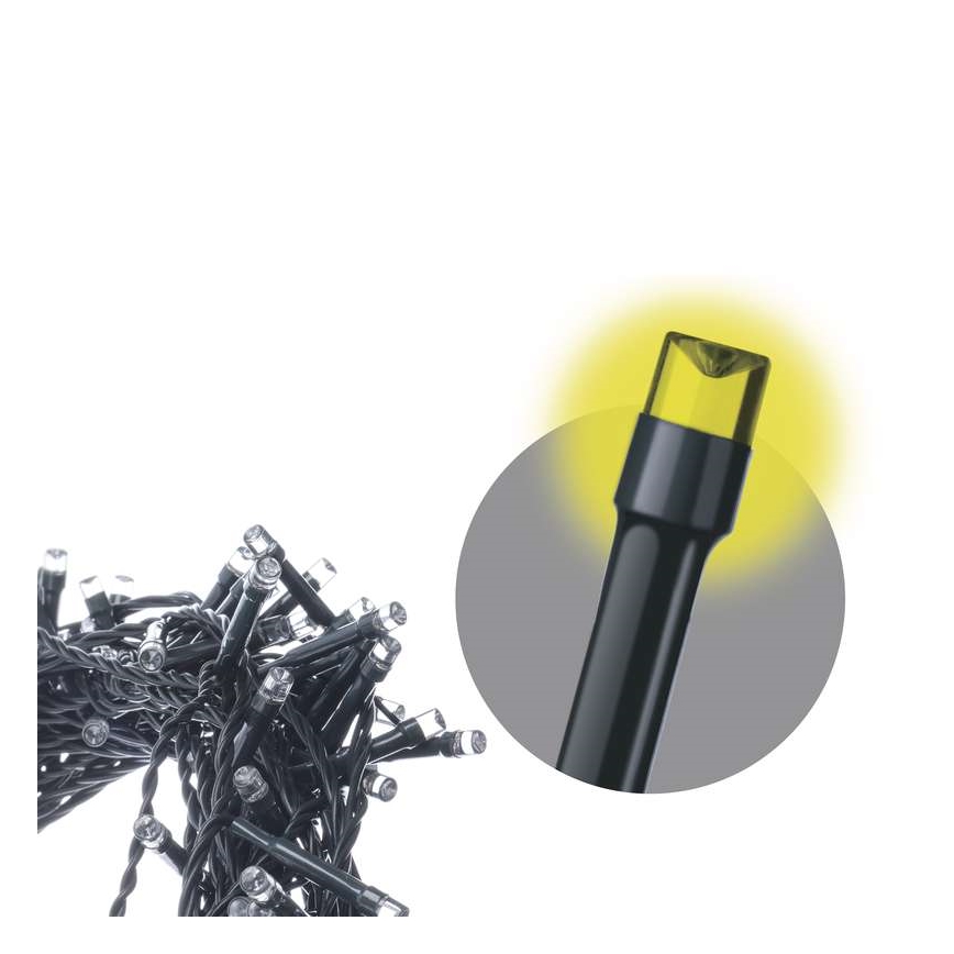 LED Коледни екстериорни лампички 80xLED/13м IP44 топло бели