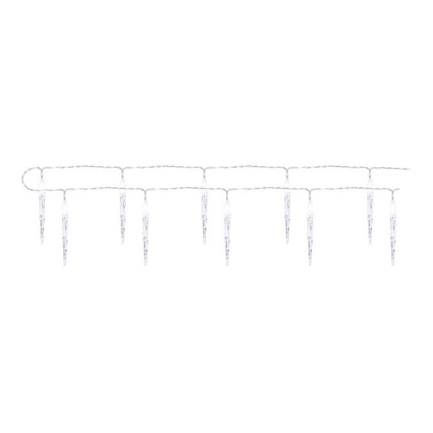 LED Коледни лампички 10xLED/2xAA 1,65m