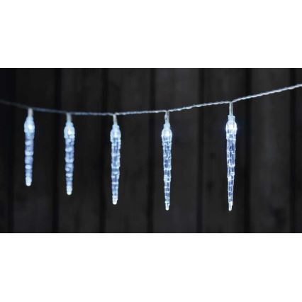 LED Коледни лампички 10xLED/2xAA 1,65m