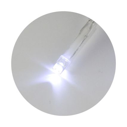LED Коледни лампички 20xLED/2 функции 2,4м студено бели