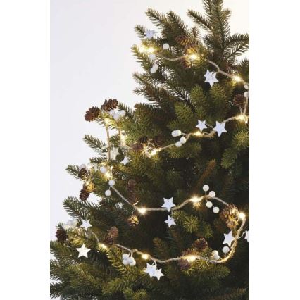 LED Коледни лампички 20xLED/2м